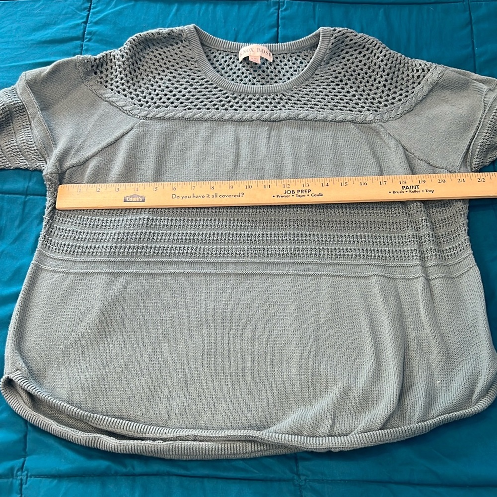 #100. 🪷 Light blue sweater. Knox rose. Xxl - Picture 2 of 9